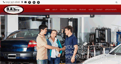 Desktop Screenshot of daautopa.com