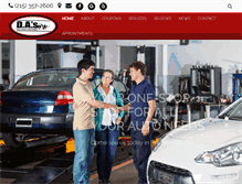 Tablet Screenshot of daautopa.com